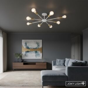 نجفه 8 دراع - أبيض * ذهبى - (code:163)