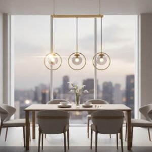 مسطره 3 معلقه مدوره ذهبى - (code:286)