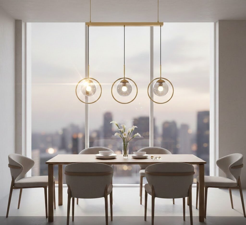 مسطره 3 معلقه مدوره ذهبى - (code:286)