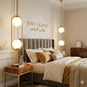 معلقه بيضاوى دبل - دهبى لامع (code:194)