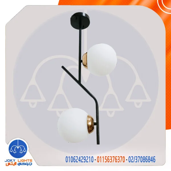 معلقه زجزاج زوجى - اسود*دهبى - (code:408) - Image 2