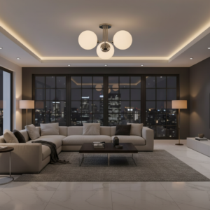 نجفه 3 دراع - فضى لامع - (code:419)