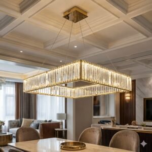 نجفه مربعه كريستال (code:283)