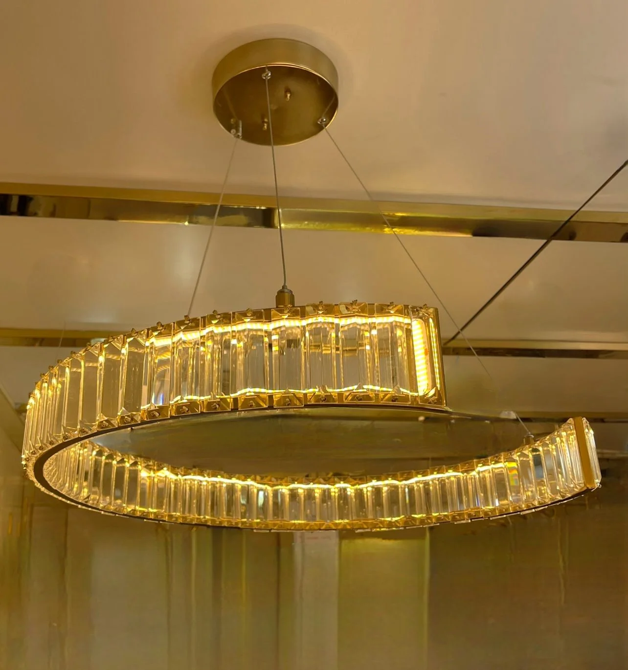 نجفه نصف دائره كريستال (code:647) - Image 3