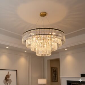 نجفه دائرى ذهبي (code:817)