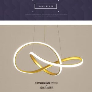 نجفه ليد ذهبى - (code:658)