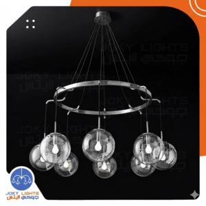 نجفه حلقه 8 دلايه - فضي (code:798)