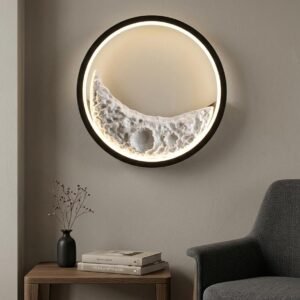 ابليك ليد شكل قمر _اسود (code:987)