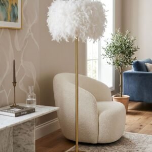 لمبدير شابوه ريش -ذهبي لامع - (code:703)