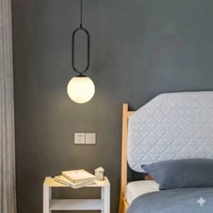 معلقه بيضاوى صغير - اسود - (code:965)