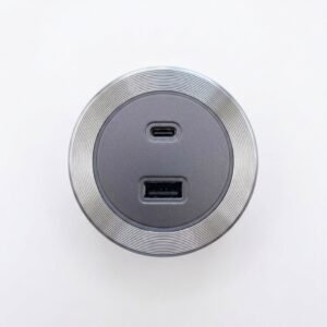 فيشة USB\TYPE C-لون رمادي (code:1562)